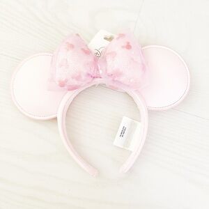 Minnie Mouse Ear Headband – Pink Milk